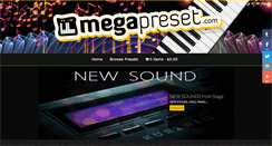 Desktop Screenshot of megapreset.com